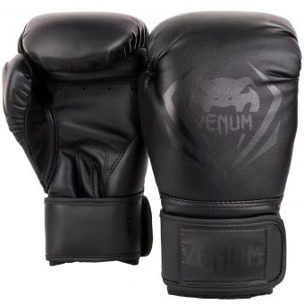 Перчатки боксерские Venum Contender Black/Black, фото 2