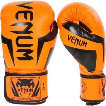 Перчатки боксерские Venum Elite Neo Orange, фото 1