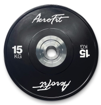 Aerofit AFBD 15 кг бамперные диски для кроссфита, черные
