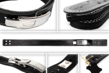 Пояс Пауэрлифтинг жим лежа с карабином 60мм, двухслойнный