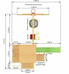 Детская площадка IgraGrad Крафт Pro, фото 3