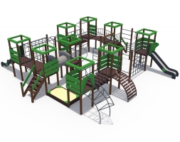 Игровой комплекс Геометрия с песочницей Н-1200 ДИО 09050, фото 6