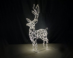 Световая фигура Олень стилизованный большой d001, фото 1