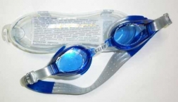 Очки для плавания детские Cliff G439 сине-серые