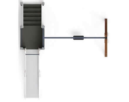 Детская игровая площадка Счастливое детство Эко ДИК 2.01.03-02 H=1200, фото 4