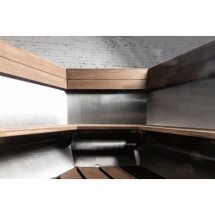 Сибирский банный чан "Елисей Силович" на подставке 1650 мм опора - черный металл Сибирский банный чан "Елисей Силович" на подставке 1650 мм опора - черный металл