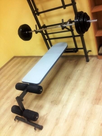 Штанга тренировочная 75кг, фото 2