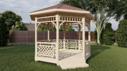 Восьмигранная беседка АЛЛОА, фото 4