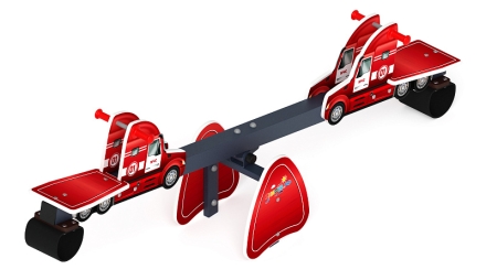 Качалка балансир Пожарная машина - ИО 21.М.03.01-П.01, фото 3
