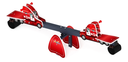 Качалка балансир Пожарная машина - ИО 21.М.03.01-П.01, фото 2