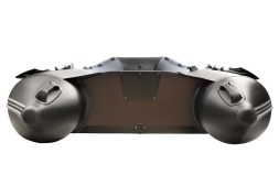 YACHTMAN-300 СК (Яхтман) графит-черный (лодка ПВХ под мотор с усилением), фото 5