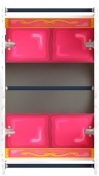 ИО 23.03.03-03 Качалка на пружине карета Золотая, фото 5