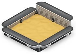 Песочница средняя (Техно) - ИО 5.01.15-04, фото 4