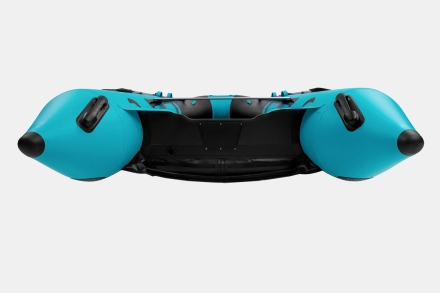 Gladiator E 450 PRO AIR черно-бирюзовый моторная лодка ПВХ, фото 9