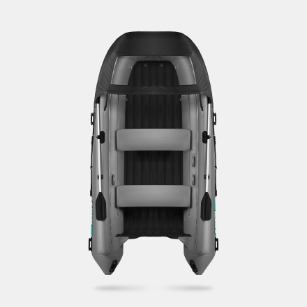 GLADIATOR E 420 X Expedition Темно-серый моторная лодка ПВХ, фото 4