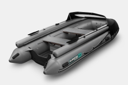 GLADIATOR E 420 X Expedition Темно-серый моторная лодка ПВХ, фото 2