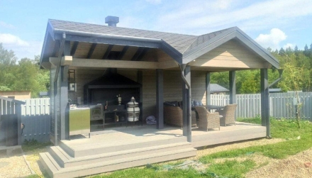 Летняя кухня ТЕПЛЫЙ ДВОР, фото 1