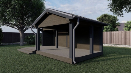 Летняя кухня ТЕПЛЫЙ ДВОР, фото 2