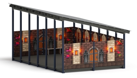 Теневой навес (Замок. Средневековый) - МФ 71.6.4-11, фото 4