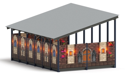 Теневой навес (Замок. Средневековый) - МФ 71.6.4-11, фото 3