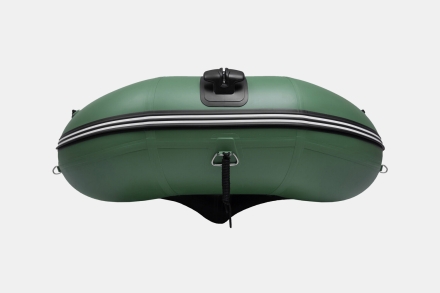 Gladiator C 420 AL ACTIVE Зеленый моторная лодка ПВХ Алюминиевый пайол, фото 4