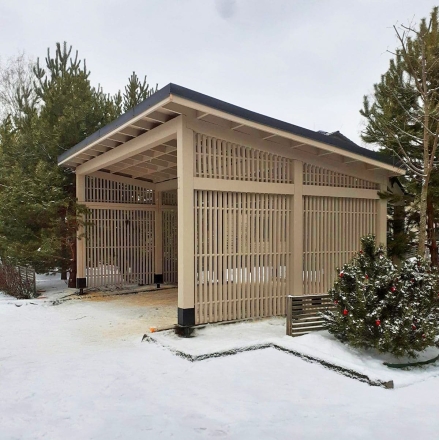 Навес односкатный СКАНДИНАВСКИЙ Премиум комплектация, фото 5