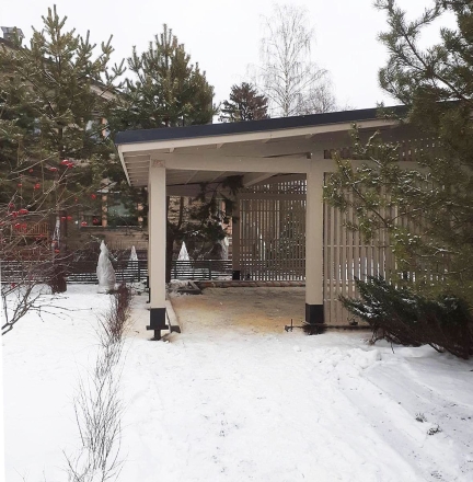 Навес односкатный СКАНДИНАВСКИЙ Премиум комплектация, фото 7