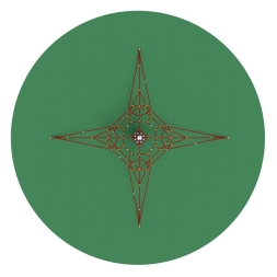 Пирамида - СК 2.05.01-РК сетка на резиновое покрытие, фото 2