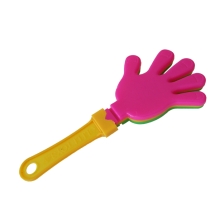 Ладошка-хлопушка болельщика, пластмасса. ДхШ 235х115мм Малая Ладошка-хлопушка болельщика, пластмасса. ДхШ 235х115мм Малая