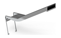 Горка из нержавеющей стали приставная 1500 SNP 1500.470-02