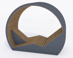 Скамейка TORUDA 3, фото 2