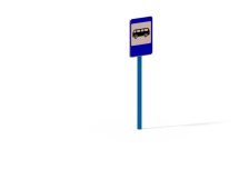 ДОУ 6.07 Знак Остановочный пункт автобуса ДОУ 6.07 Знак Остановочный пункт автобуса