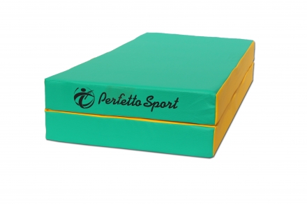 Детский спортивный мат №3 (100 х 100 х 10) складной &quot;PERFETTO SPORT&quot;, бежевый, фото 2