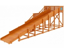 Зимняя горка Snow Fox, скат 8 м