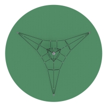 Игровая сетка Пирамида СК 2.05.05-РК Игровая сетка Пирамида СК 2.05.05-РК