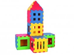 Мягкий конструктор Pilsan Poly Genius Set (03-483), фото 3