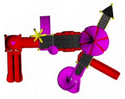 Детский игровой комплекс PS 166, фото 3