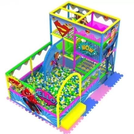 Детский игровой лабиринт «Супер герой» 8,2 м² (2,35*3,5*2.5м), фото 2