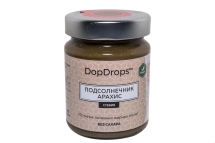 Арахисовая паста со стевией и протеином подсолнечника, в стекле, 265г
