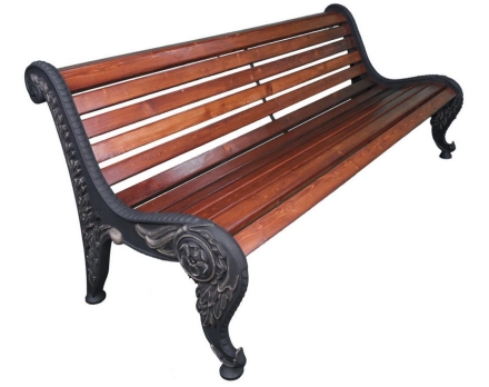 Парковая скамейка Астра, Сосна 2 м, фото 4