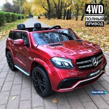 Электромобиль Mercedes-Benz GLS 63 AMG 4WD MP3 красный Электромобиль Mercedes-Benz GLS 63 AMG 4WD MP3 красный