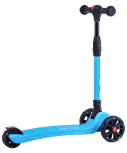 Самокат 3-колесный Stark 3D, 135/90 мм, синий Самокат 3-колесный Stark 3D, 135/90 мм, синий
