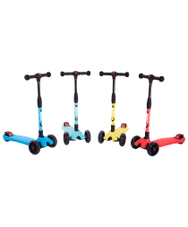 Самокат 3-колесный Stark 3D, 135/90 мм, синий, фото 9