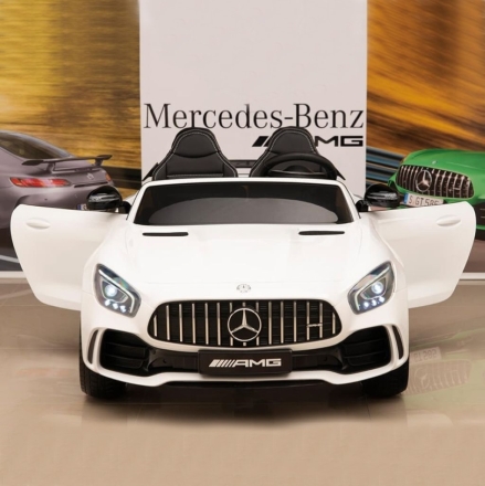 Электромобиль Mercedes-Benz GT R HL289 4WD белый, фото 8