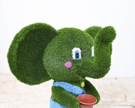 Топиари Слоник с кашпо - газон Eco, фото 5