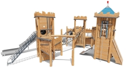 Игровой комплекс Эко 0712092 для детской площадки, фото 2 Игровой комплекс Эко 0712092 для детской площадки, фото 2