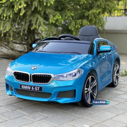 Электромобиль BMW 6 GT JJ2164 синий, фото 1