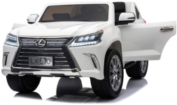 Детский электромобиль Lexus LX570 4WD MP3 - DK-LX570-WHITE, фото 4