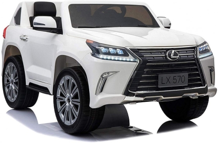 Детский электромобиль Lexus LX570 4WD MP3 - DK-LX570-WHITE, фото 1