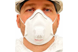 Респиратор Manulan MNL132 FFP3 c клапаном выдоха, 10шт ВИ-рес049, фото 1